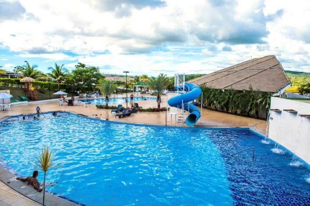 Enseada Nautico, Tranquilo Apart Hotel Em Caldas Novas! 외부 사진