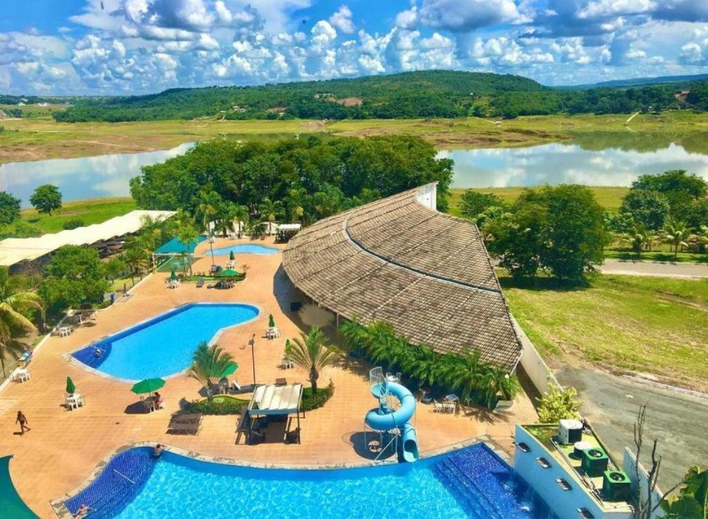 Enseada Nautico, Tranquilo Apart Hotel Em Caldas Novas! 외부 사진